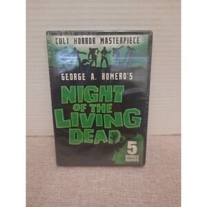 Night of the Living Dead DVD - Includes 5 Bonus Movies - 2 DVD Set